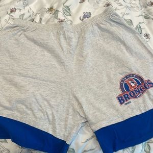 Vintage Denver Broncos shorts